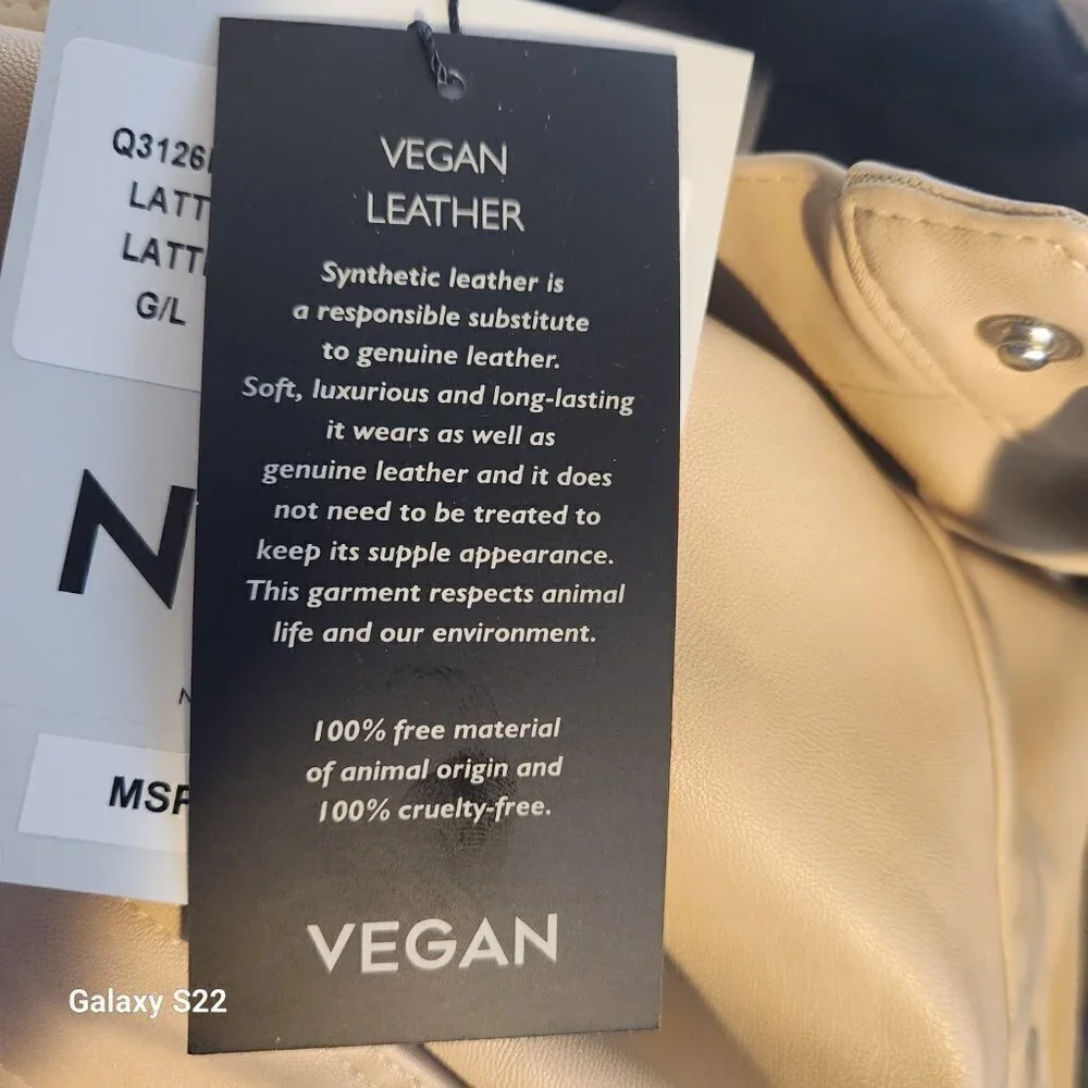 NVLT vegan leather